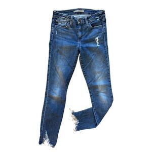 Joe’s Jeans Laila Skinny Ankle Raw Hem Mid-Rise W27 👖✨
